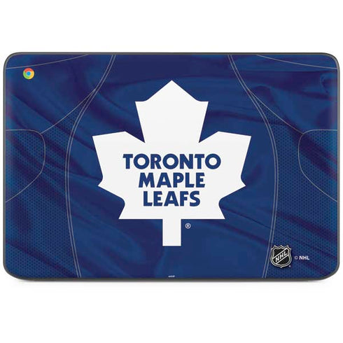 NHL Toronto Maple Leafs Home Jersey HP Chromebook Skin