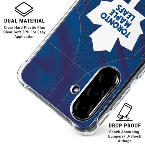 NHL Toronto Maple Leafs Home Jersey Galaxy A36 5G Clear Case