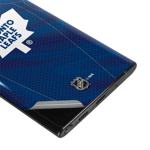 NHL Toronto Maple Leafs Home Jersey Galaxy Note 10 Plus Skin