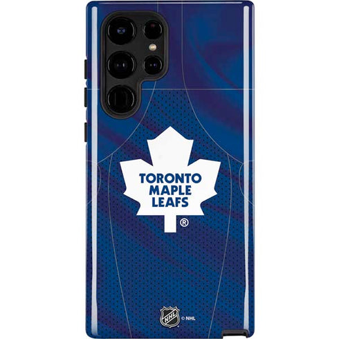NHL Toronto Maple Leafs Home Jersey Galaxy Cases