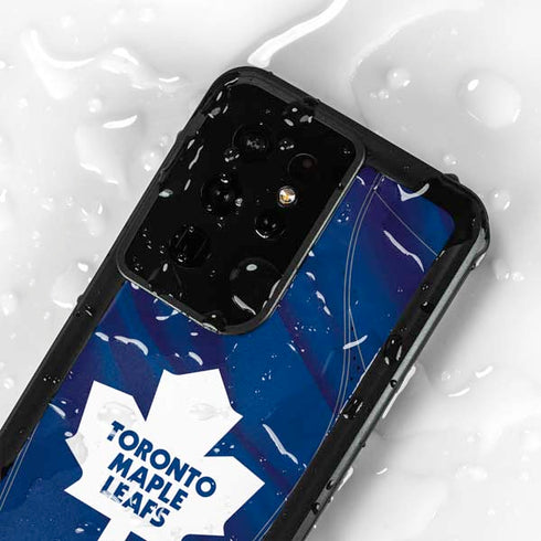 NHL Toronto Maple Leafs Home Jersey Galaxy S24 Ultra Waterproof Case