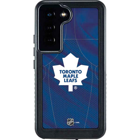 NHL Toronto Maple Leafs Home Jersey Galaxy S24 Waterproof Case