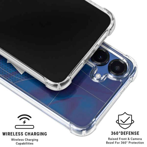 NHL Toronto Maple Leafs Home Jersey Galaxy S25 Plus Clear Case