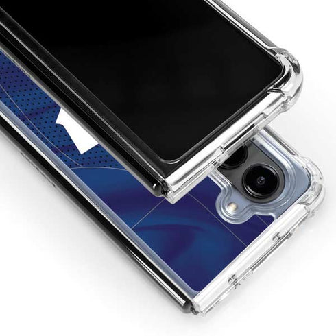 NHL Toronto Maple Leafs Home Jersey Galaxy Z Fold5 5G Clear Case