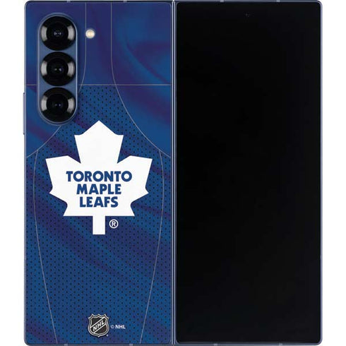 NHL Toronto Maple Leafs Home Jersey Galaxy Z Fold6 Skin