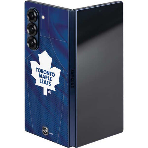 NHL Toronto Maple Leafs Home Jersey Galaxy Z Fold6 Skin