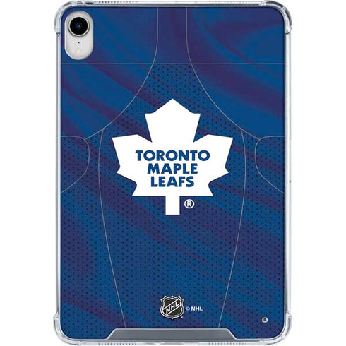 NHL Toronto Maple Leafs Home Jersey iPad 11th Gen (2025) Clear Case