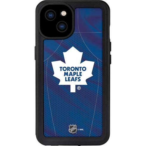 NHL Toronto Maple Leafs Home Jersey iPhone 15 Plus Waterproof Case
