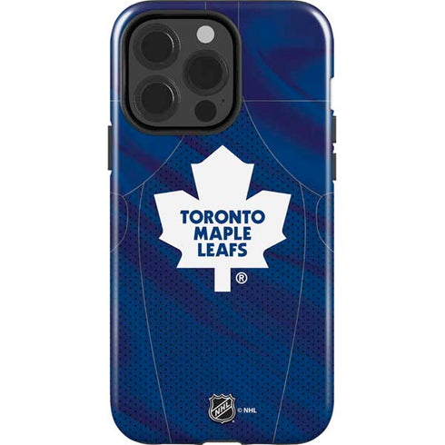 NHL Toronto Maple Leafs Home Jersey iPhone 15 Pro Impact Case