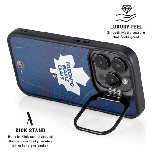 NHL Toronto Maple Leafs Home Jersey iPhone 15 Pro Max Kickstand Case
