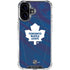 NHL Toronto Maple Leafs Home Jersey iPhone 16 Clear Case