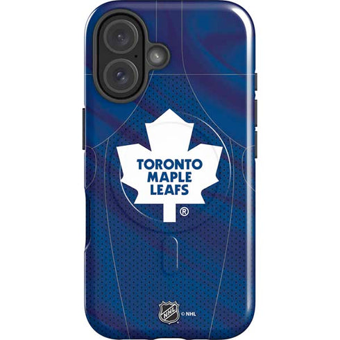 NHL Toronto Maple Leafs Home Jersey iPhone 16 Magsafe Impact Case