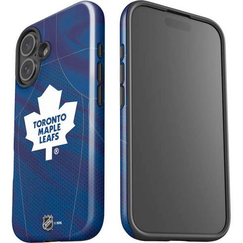 NHL Toronto Maple Leafs Home Jersey iPhone 16 Plus Impact Case
