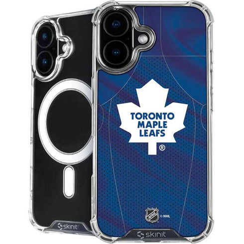 NHL Toronto Maple Leafs Home Jersey iPhone 16 Plus MagSafe Case