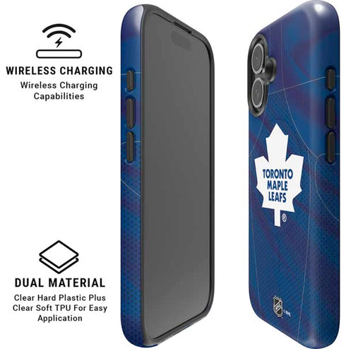 NHL Toronto Maple Leafs Home Jersey iPhone 16 Plus Magsafe Impact Case