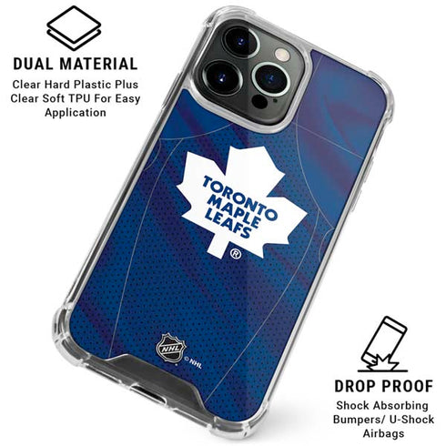 NHL Toronto Maple Leafs Home Jersey iPhone 16 Pro Clear Case