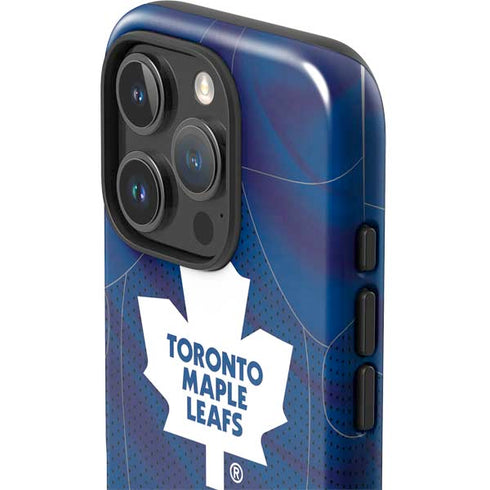 NHL Toronto Maple Leafs Home Jersey iPhone 16 Pro Impact Case