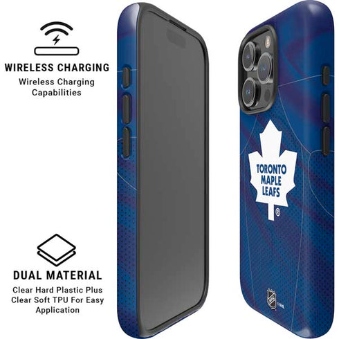NHL Toronto Maple Leafs Home Jersey iPhone 16 Pro Magsafe Impact Case