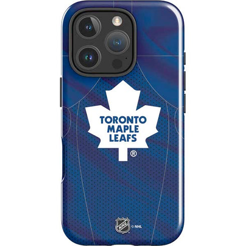NHL Toronto Maple Leafs Home Jersey iPhone 16 Pro Max Impact Case