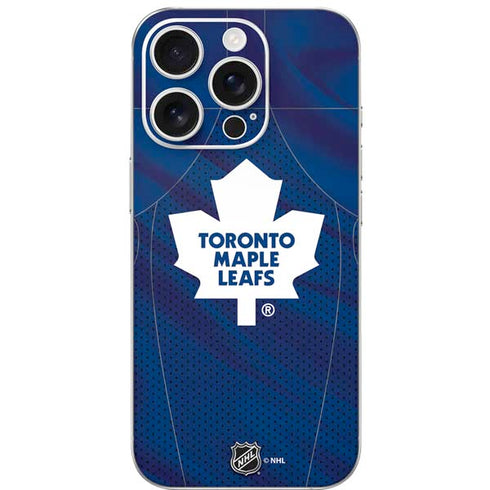 NHL Toronto Maple Leafs Home Jersey iPhone 16 Pro Skin