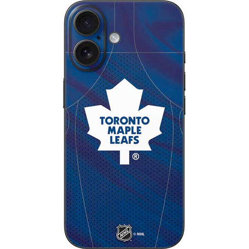 NHL Toronto Maple Leafs Home Jersey iPhone 16 Skin