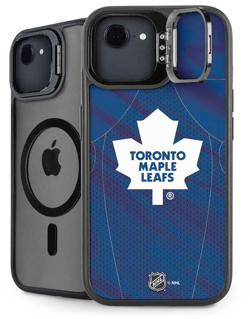 NHL Toronto Maple Leafs Home Jersey iPhone 16e Kickstand Case