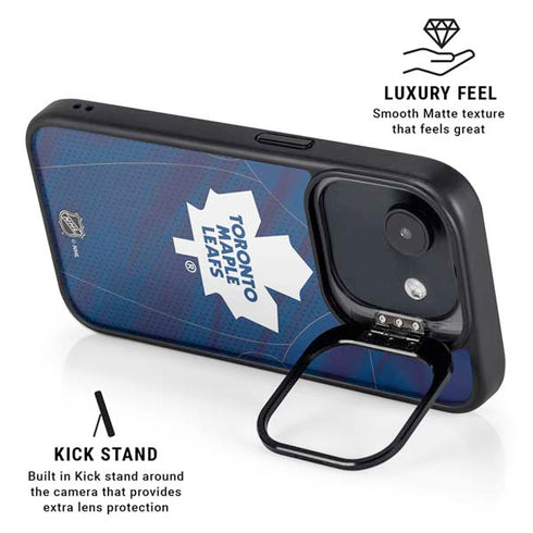 NHL Toronto Maple Leafs Home Jersey iPhone 16e Kickstand Case