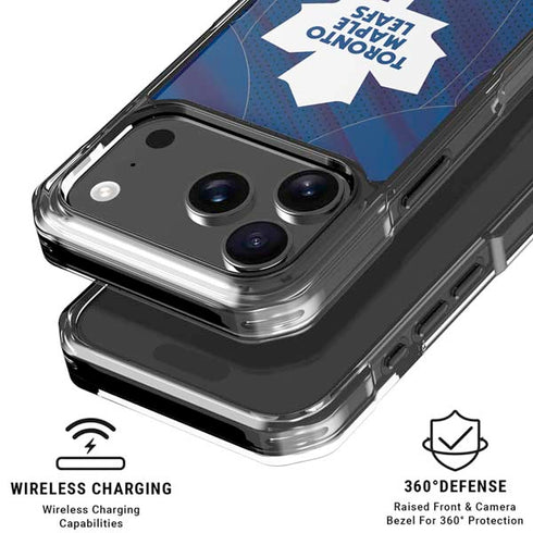 NHL Toronto Maple Leafs Home Jersey iPhone 18 Pro Clear Case