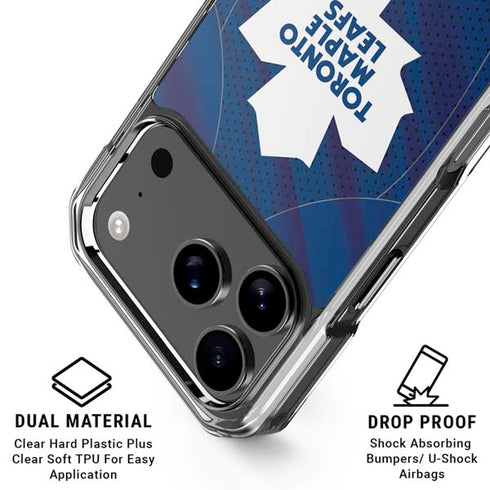NHL Toronto Maple Leafs Home Jersey iPhone 18 Pro Clear Case