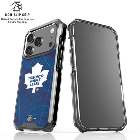 NHL Toronto Maple Leafs Home Jersey iPhone 18 Pro Clear Case