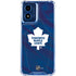 NHL Toronto Maple Leafs Home Jersey Moto G 5G (2024) Clear Case