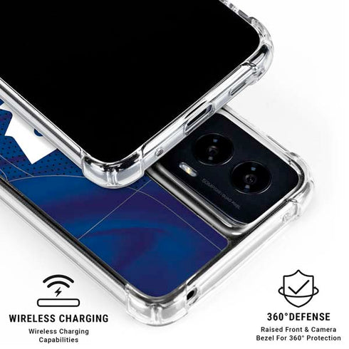 NHL Toronto Maple Leafs Home Jersey Moto G Power 5G (2024) Clear Case