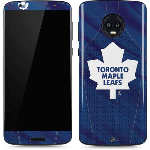 NHL Toronto Maple Leafs Home Jersey Moto G6 Skin