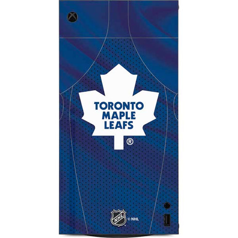 NHL Toronto Maple Leafs Home Jersey XBox Series X Digital Edition Console Skin