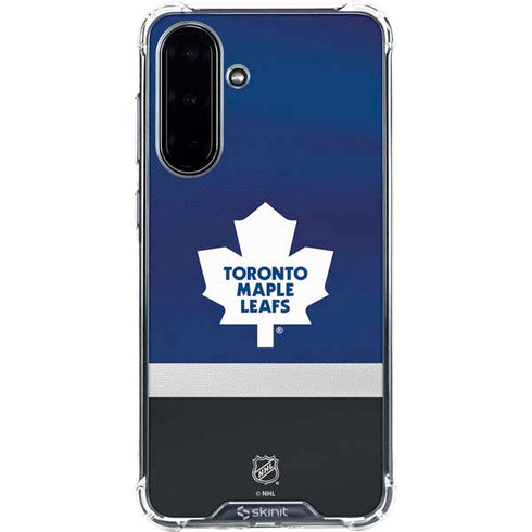 NHL Toronto Maple Leafs Jersey Galaxy A36 5G Clear Case