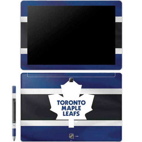 NHL Toronto Maple Leafs Jersey Galaxy Book 12in Skin