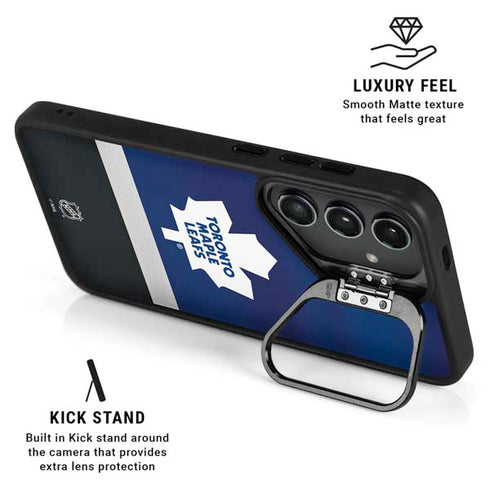 NHL Toronto Maple Leafs Jersey Galaxy S25 Kickstand Case