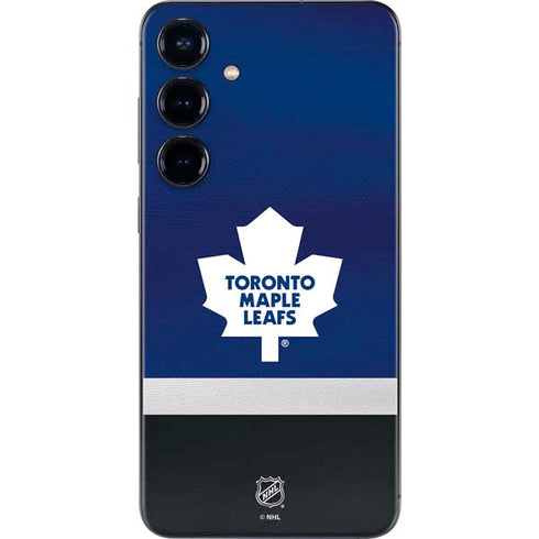 NHL Toronto Maple Leafs Jersey Galaxy S25 Plus Skin