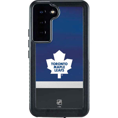 NHL Toronto Maple Leafs Jersey Galaxy S24 Plus Waterproof Case
