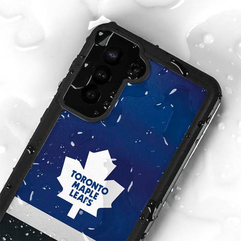 NHL Toronto Maple Leafs Jersey Galaxy S24 Plus Waterproof Case