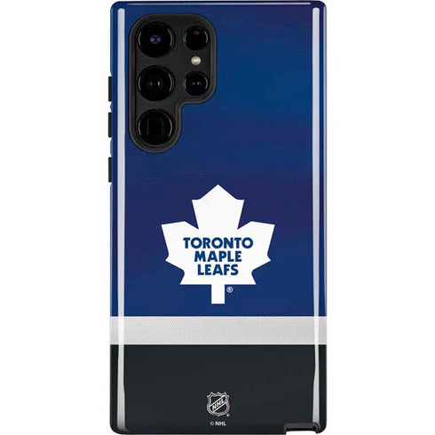 NHL Toronto Maple Leafs Jersey Galaxy S25 Ultra Impact Case