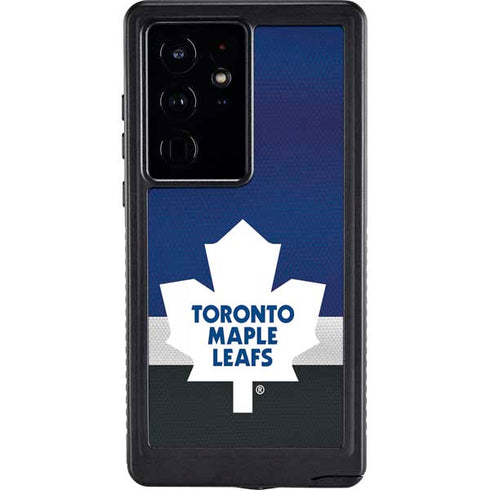 NHL Toronto Maple Leafs Jersey Galaxy S24 Ultra Waterproof Case