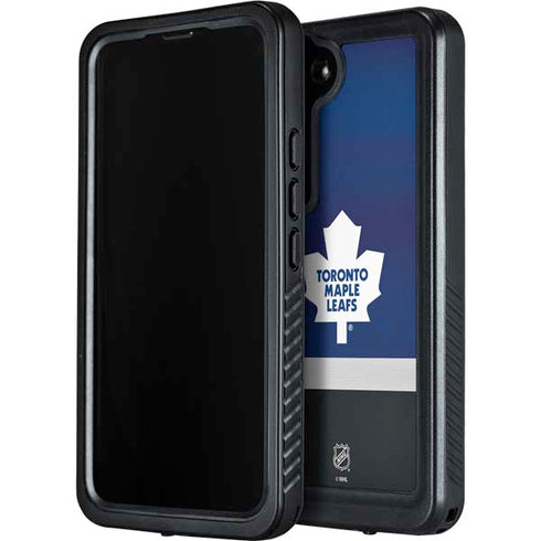 NHL Toronto Maple Leafs Jersey Galaxy S24 Waterproof Case