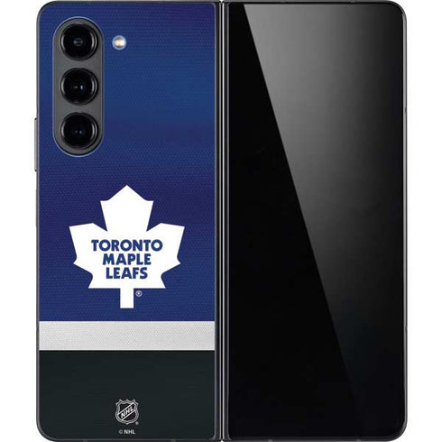 NHL Toronto Maple Leafs Jersey Galaxy Z Fold5 5G Skin