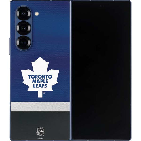 NHL Toronto Maple Leafs Jersey Galaxy Z Fold6 Skin