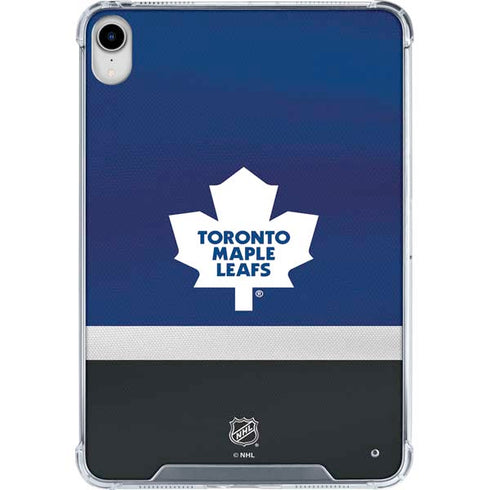 NHL Toronto Maple Leafs Jersey iPad 11th Gen (2025) Clear Case