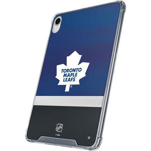 NHL Toronto Maple Leafs Jersey iPad 11th Gen (2025) Clear Case
