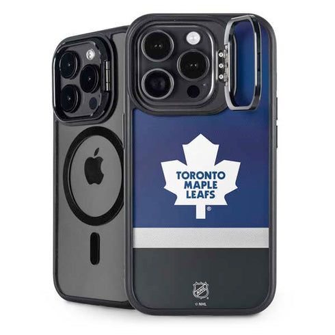 NHL Toronto Maple Leafs Jersey iPhone 13 Pro Max Kickstand Case