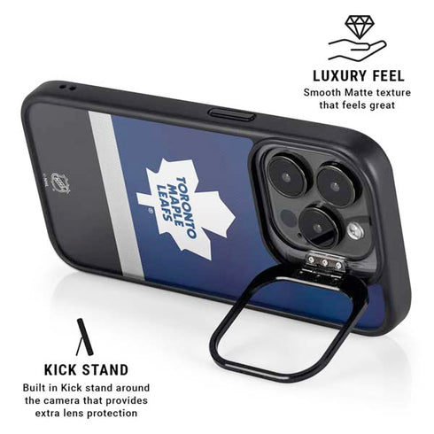 NHL Toronto Maple Leafs Jersey iPhone 13 Pro Max Kickstand Case