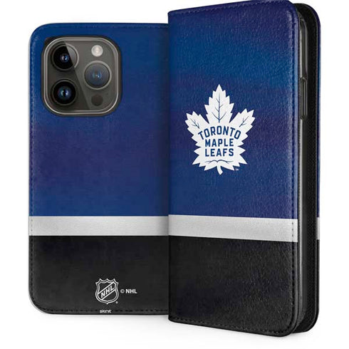 NHL Toronto Maple Leafs Jersey iPhone 15 Pro Folio Case